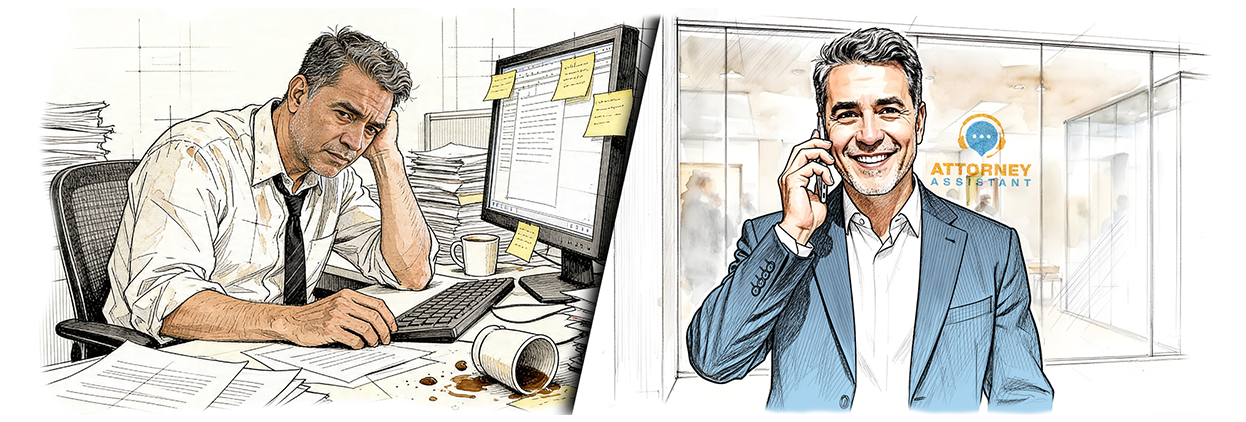 A day in the life: with vs. without Attorney Assistant